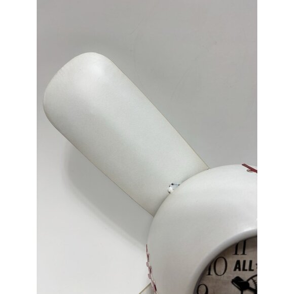 Baseball Wall Clock 17" Boys Sports Theme Large Bedroom Decor Sports Clock NEW - Picture 2 of 11